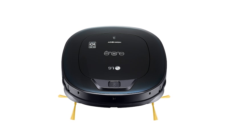 LG HomBot Square im effizienten quadratischen Design mit Kamera-System für eine intelligente und komfortable Reinigung, VRE610BKC