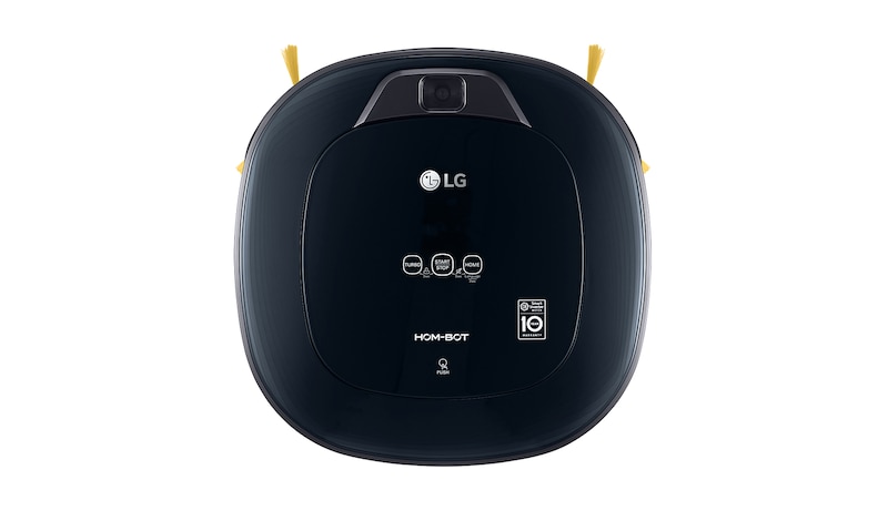 LG HomBot Square im effizienten quadratischen Design mit Kamera-System für eine intelligente und komfortable Reinigung, VRE610BKC