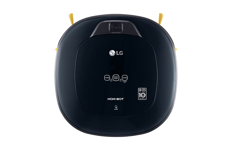 LG HomBot Square im effizienten quadratischen Design mit Kamera-System für eine intelligente und komfortable Reinigung, VRE610BKC