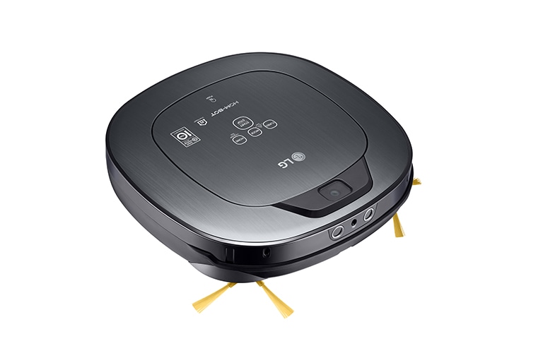 LG  HomBot Square mit Home View™ und Home Guard™, intelligente Reinigung und Raumüberwachung, VRH950MSPCM