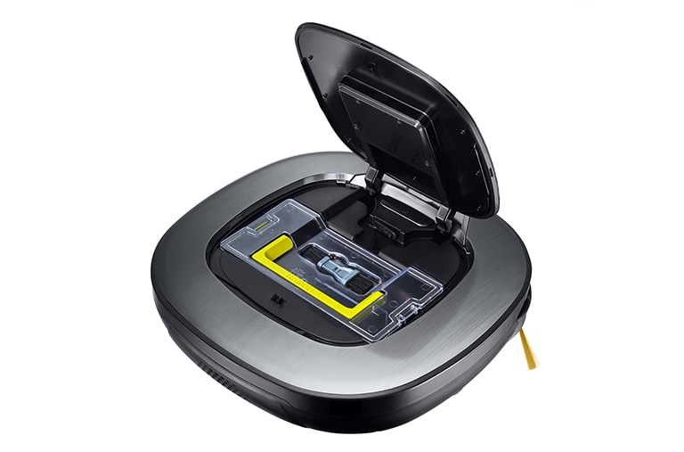 LG  HomBot Square mit Home View™ und Home Guard™, intelligente Reinigung und Raumüberwachung, VRH950MSPCM