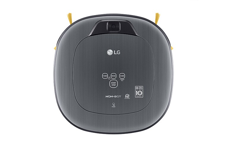 LG  HomBot Square mit Home View™ und Home Guard™, intelligente Reinigung und Raumüberwachung, VRH950MSPCM