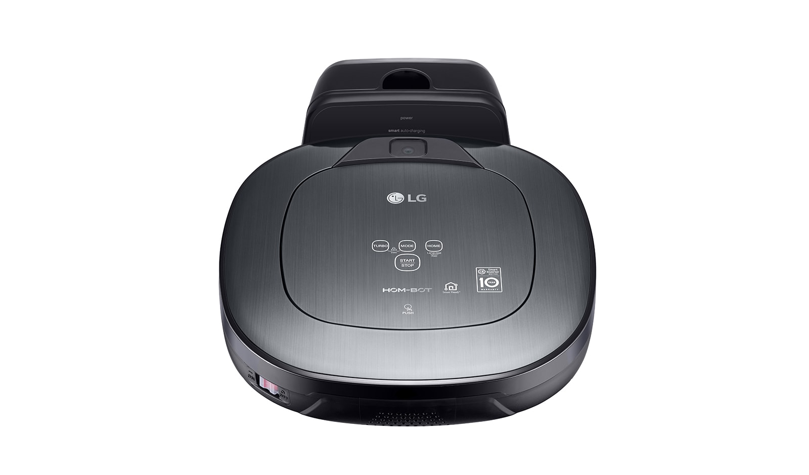 LG  HomBot Square mit Home View™ und Home Guard™, intelligente Reinigung und Raumüberwachung, VRH950MSPCM
