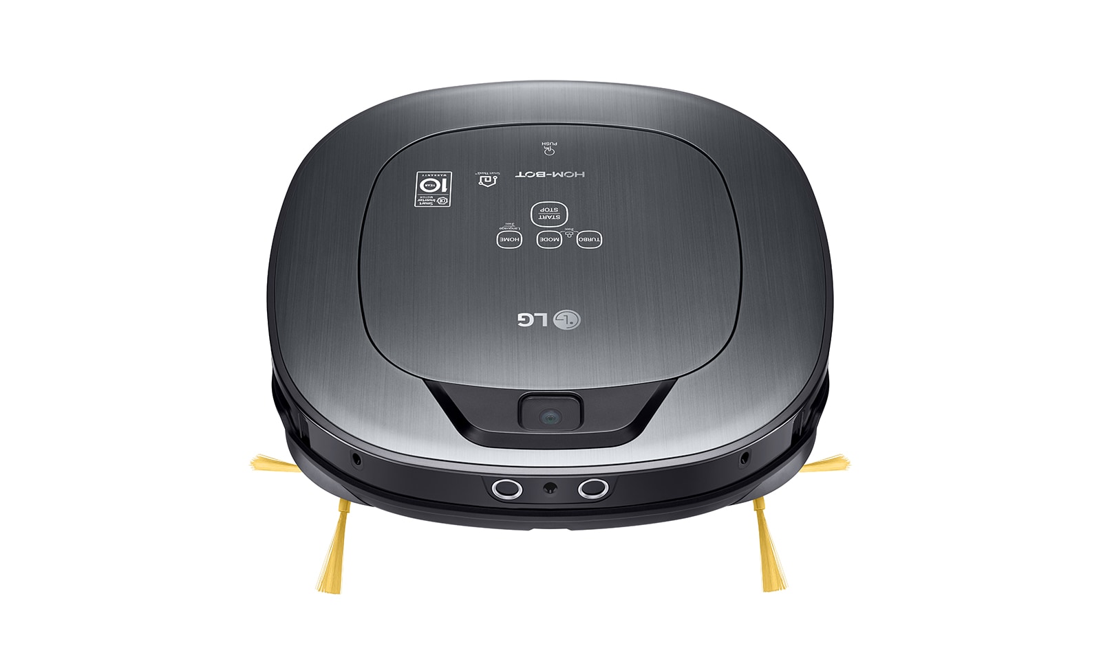LG  HomBot Square mit Home View™ und Home Guard™, intelligente Reinigung und Raumüberwachung, VRH950MSPCM