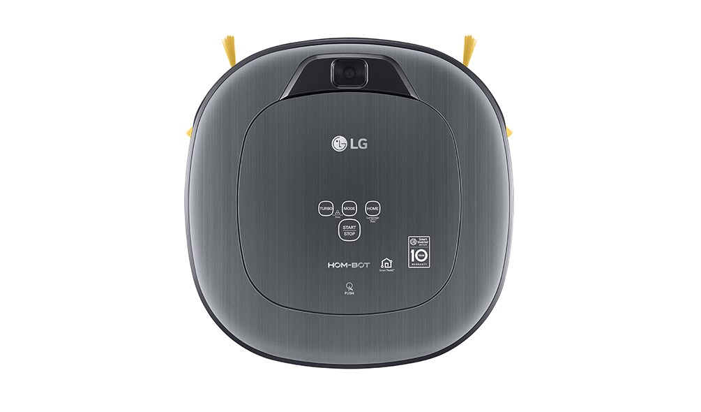 LG  HomBot Square mit Home View™ und Home Guard™, intelligente Reinigung und Raumüberwachung, VRH950MSPCM