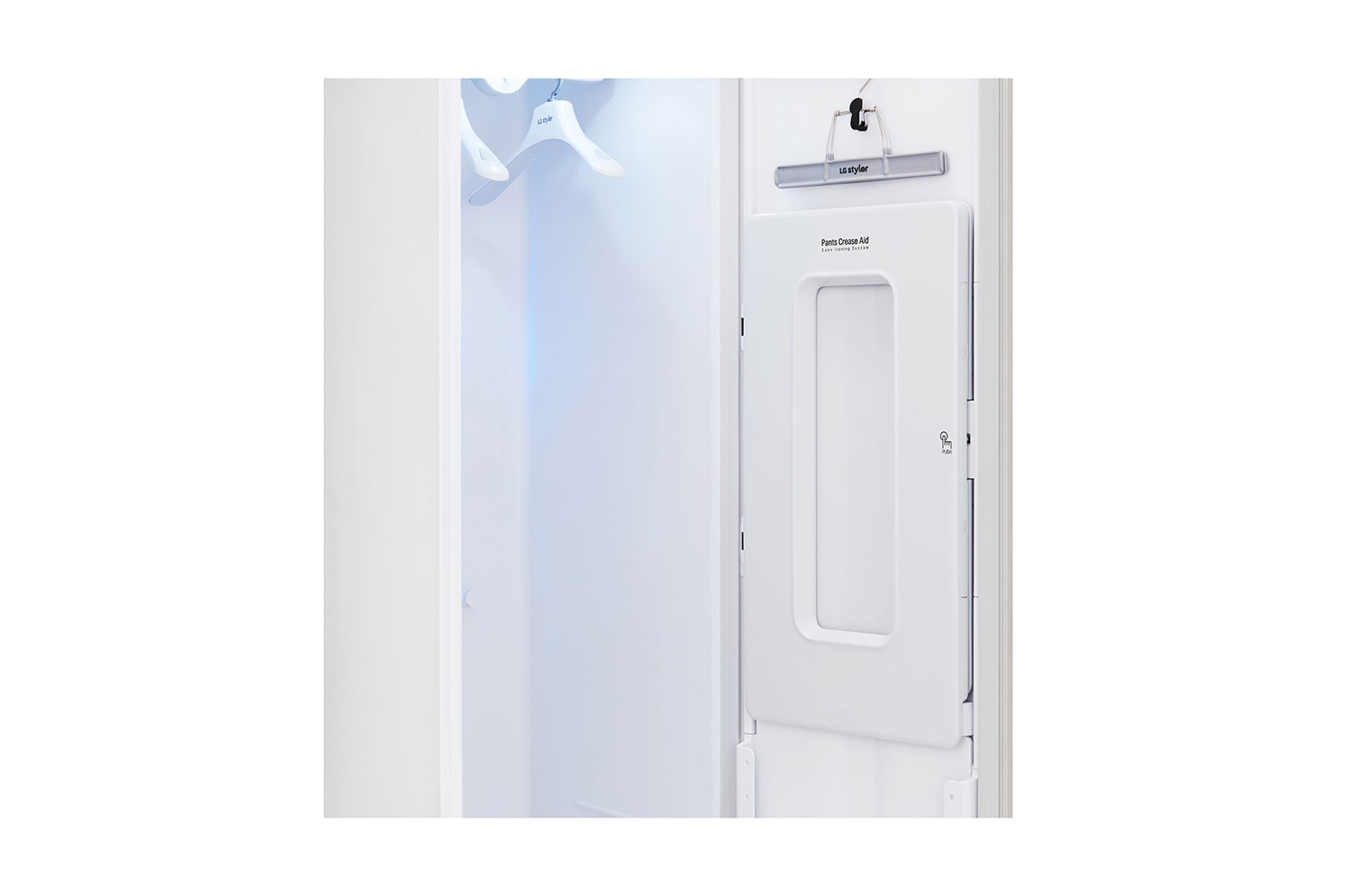 LG Styler Dampfschrank Weiß (5,2 kg, 185 cm hoch) | S3WF, S3WF