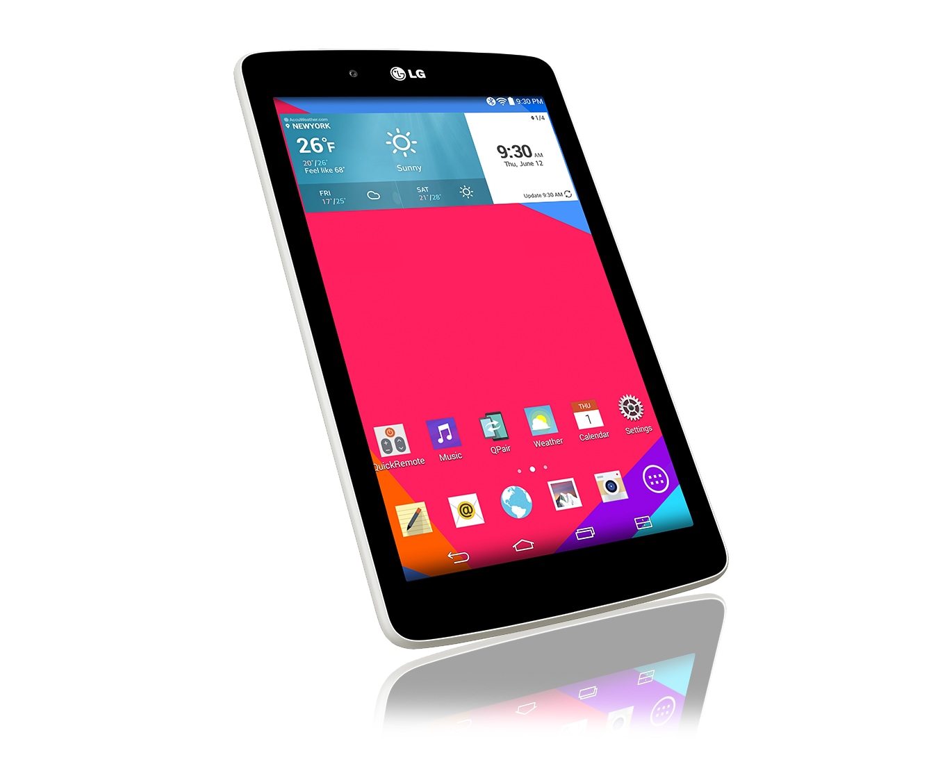 LG Tablet mit 1,2-GHz-Quad-Core-Prozessor, IPS-Display und QPair 2.0, G Pad 7.0