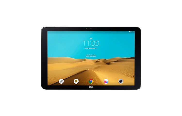 Vorderseite von Tablet mit 2,26-GHz-Quad-Core-Prozessor, 25,6 cm (10,1 Zoll) Full HD-Display und Reader Mode G Pad II 10.1
