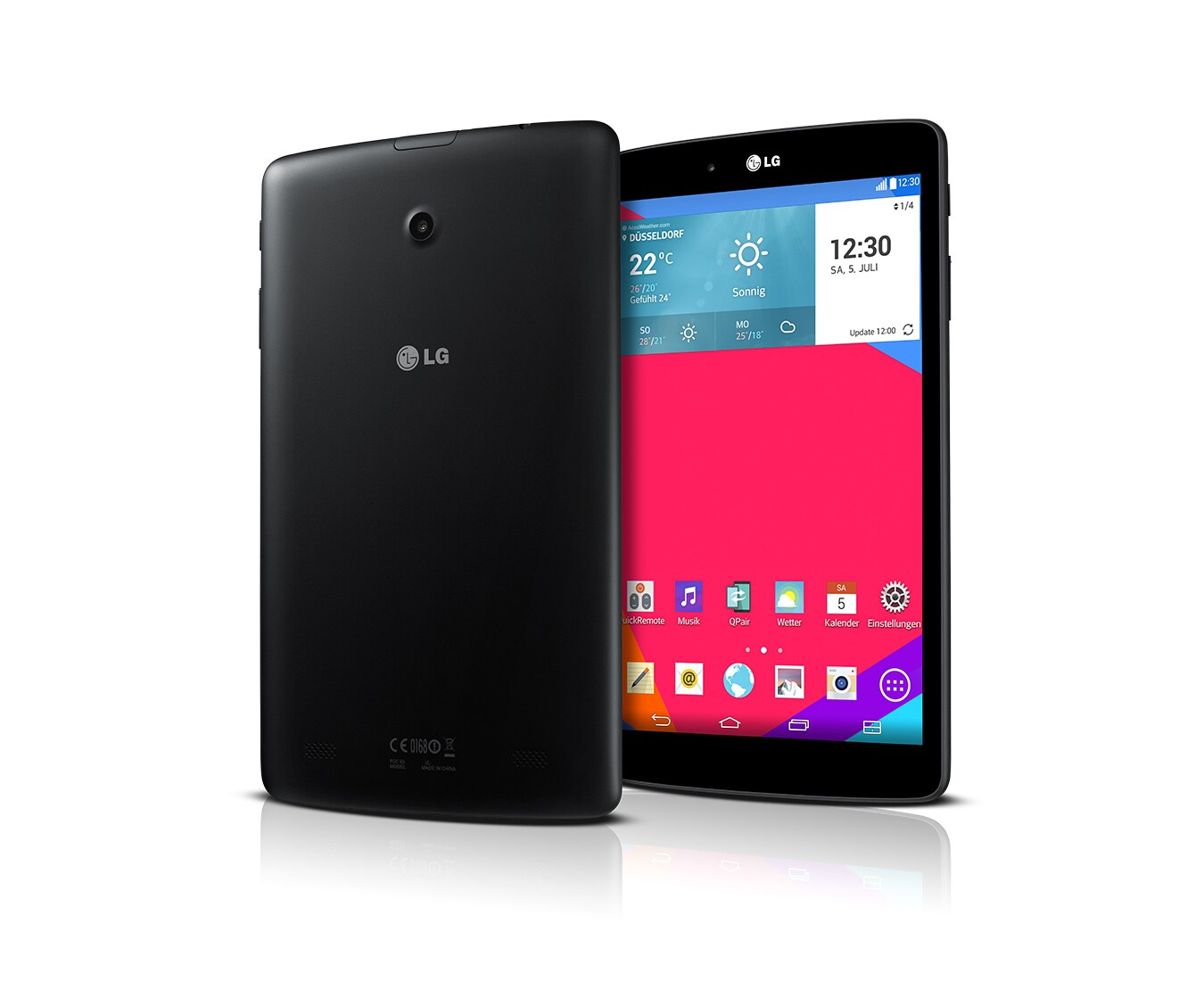 LG Tablet mit 1,2-GHz-Quad-Core-Prozessor, IPS-Display, 4G LTE und QPair 2.0, G Pad 8.0 LTE