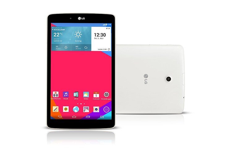 LG Tablet mit 1,2-GHz-Quad-Core-Prozessor, IPS-Display, 4G LTE und QPair 2.0, G Pad 8.0 LTE