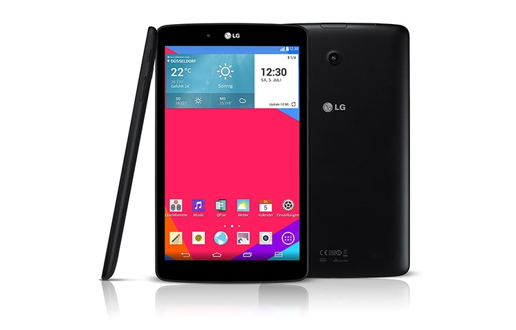 LG Tablet mit 1,2-GHz-Quad-Core-Prozessor, IPS-Display, 4G LTE und QPair 2.0, G Pad 8.0 LTE