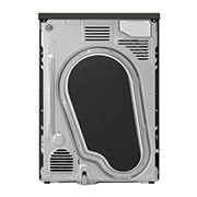 LG Trockner Schwarz (A+++, 8 kg) mit Dual Inverter Wärmepumpentechnologie & selbstreinigendem Kondensator I RT80V9B, RT80V9B