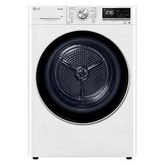 Trockner Weiß (C, 8 kg) mit Dual Inverter Wärmepumpentechnologie & selbstreinigendem Kondensator I RT80V9C