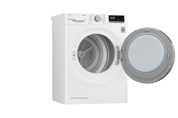 LG Trockner (9 kg, EEK D) mit Dual Inverter Wärmepumpentechnologie & selbstreinigendem Kondensator I V5RT9N, V5RT9N