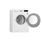 LG Trockner mit Dual Inverter Wärmepumpentechnologie & Sicherheitsglastür | Automatisch selbstreinigender Kondensator | 9 kg Fassungsvermögen | Wi-Fi-Funktion | Energieeffizienzklasse A++, V5RT9