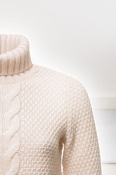 Das ist ein hübscher Pullover.