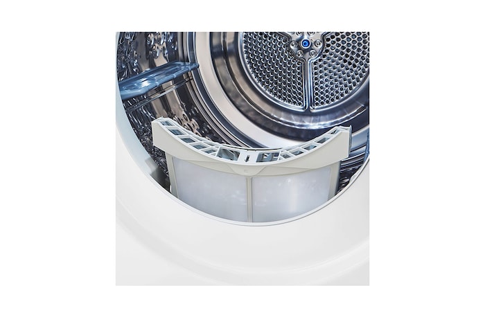 LG Trockner Weiß (C, 10 kg) mit Dual Inverter Wärmepumpentechnologie & selbstreinigendem Kondensator I V9A2XT, V9A2XT