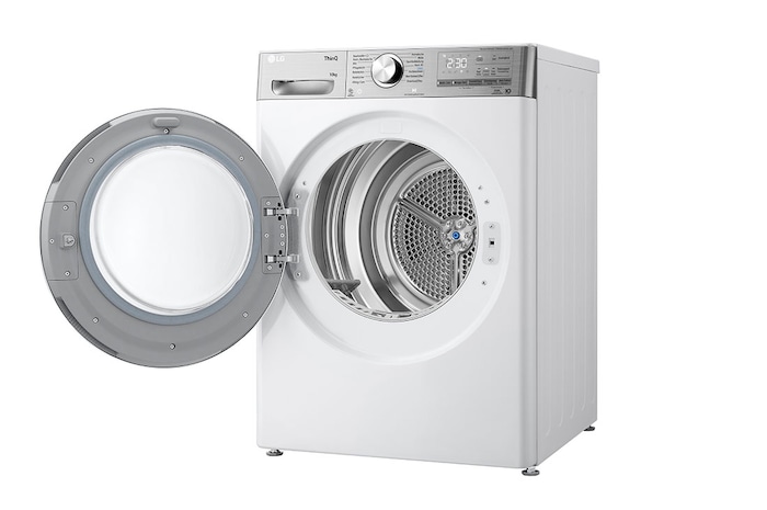 LG Trockner Weiß (C, 10 kg) mit Dual Inverter Wärmepumpentechnologie & selbstreinigendem Kondensator I V9A2XT, V9A2XT