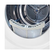 LG Trockner mit Dual Inverter Wärmepumpentechnologie & Sicherheitsglastür | Automatisch selbstreinigender Kondensator | 10 kg Fassungsvermögen | Wi-Fi-Funktion | EEK A+++ | V9AYXT, V9AYXT