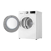 LG Trockner Weiß (A+++, 10 kg) mit Dual Inverter Wärmepumpentechnologie & selbstreinigendem Kondensator I V9AYXT, V9AYXT
