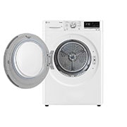 LG Trockner Weiß (A+++, 9 kg) mit Dual Inverter Wärmepumpentechnologie & selbstreinigendem Kondensator I V9R09TC, V9R09TC