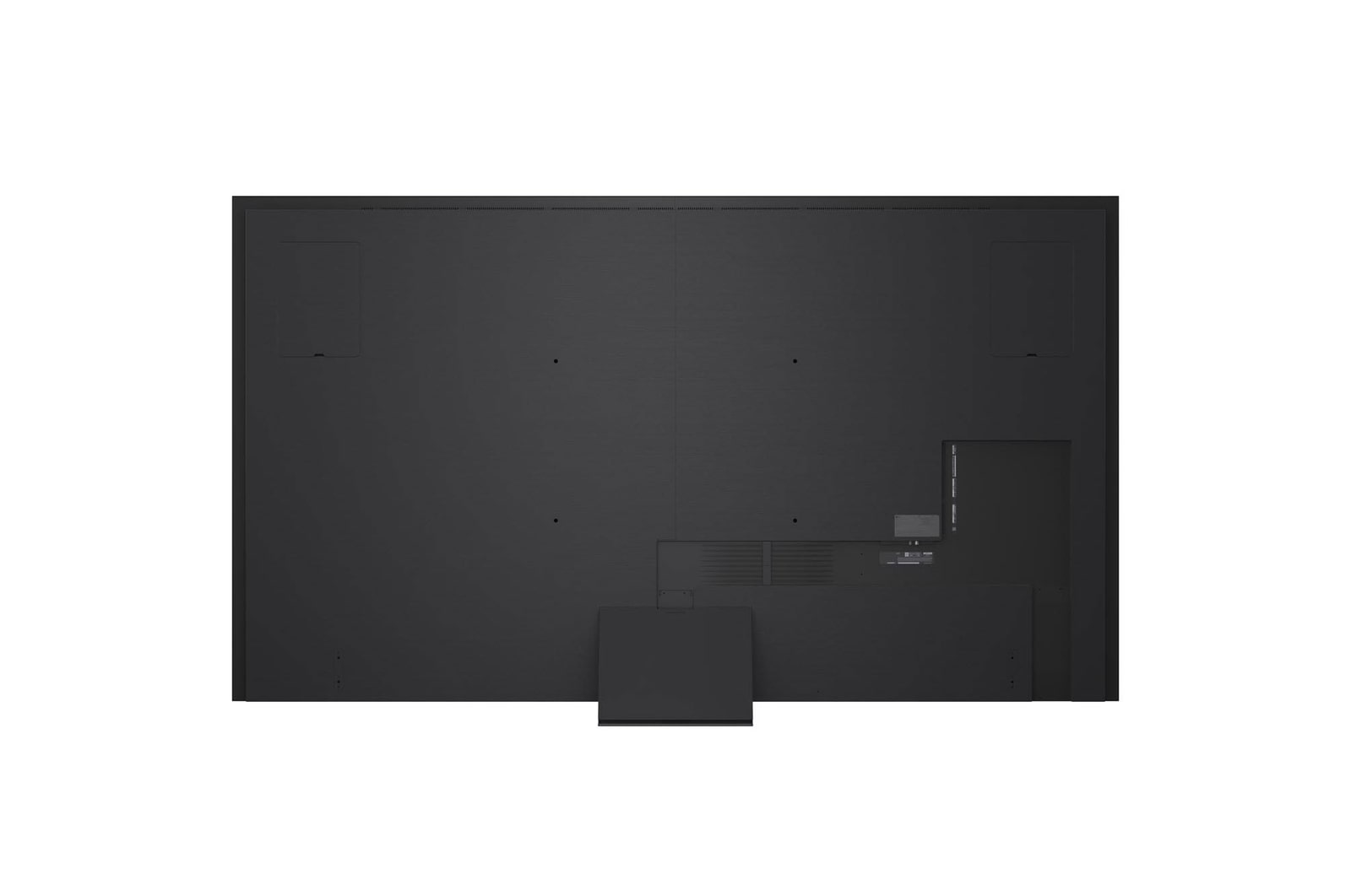 Seitenansicht von links des LG QNED evo TV 