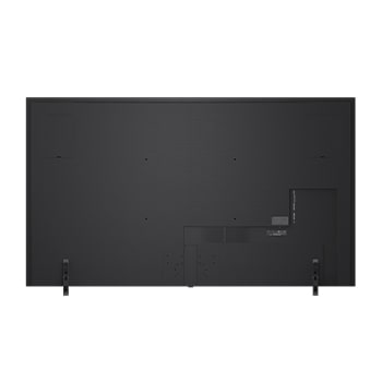 Rückansicht des LG QNED evo TV