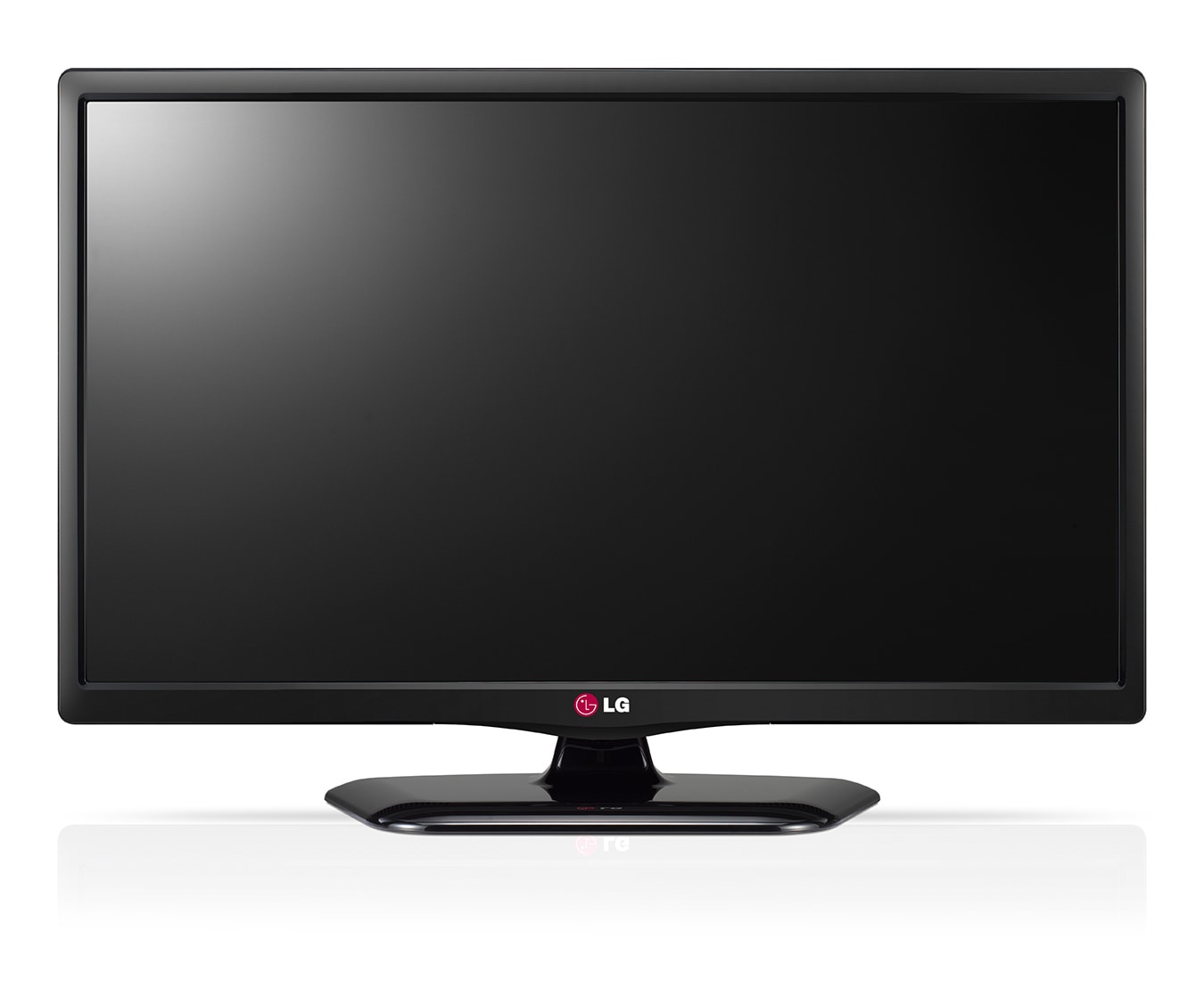 Vorderseite von LED-TV mit 70 cm (28 Zoll) Bildschirmdiagonale, Triple Tuner und HD ready-Auflösung 28LB450U
