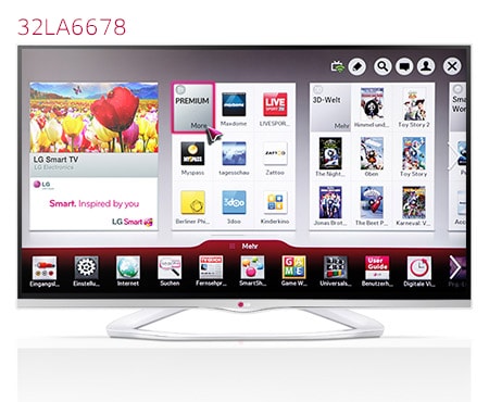 LG LA6678 CINEMA 3D-TV