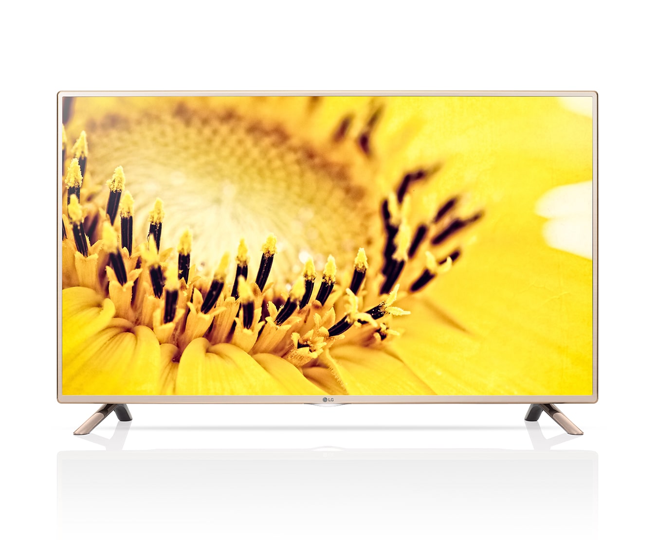 Vorderseite von LCD TV mit 106 cm (42 Zoll) Bildschirmdiagonale, Full HD-Auflösung und Triple Tuner 42LF561V