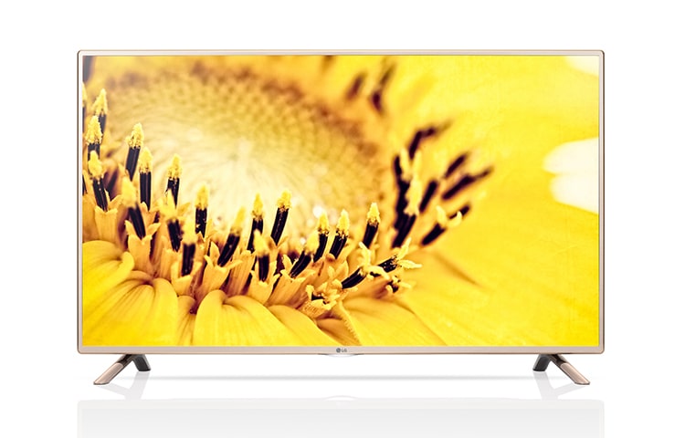 Vorderseite von LCD TV mit 106 cm (42 Zoll) Bildschirmdiagonale, Full HD-Auflösung und Triple Tuner 42LF561V