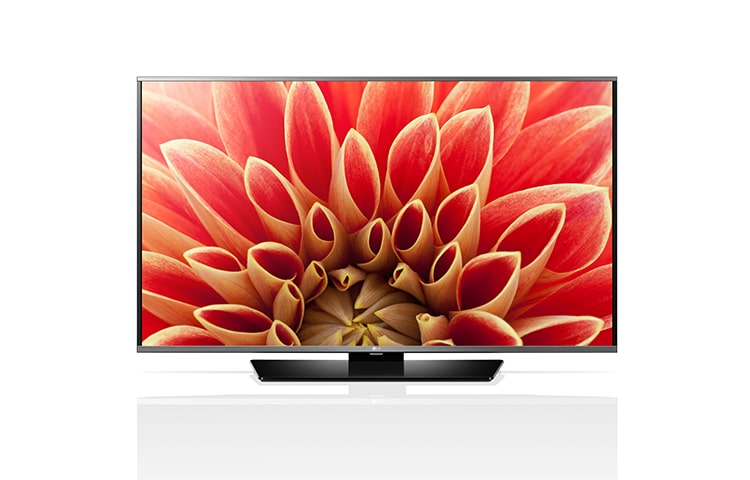 Vorderseite von Smart TV mit 100 cm (40 Zoll) Bildschirmdiagonale, IPS-Panel und webOS  40LF6309