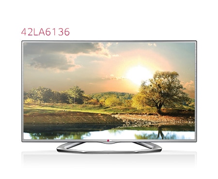 LG LA6136 CINEMA 3D-TV mit Triple Tuner für DVT-B, DVT-C und DVB-S