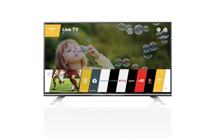LG UHD TV mit 123 cm (49 Zoll) Bildschirmdiagonale, webOS, HEVC Decoder und Magic Remote , 49UF7729
