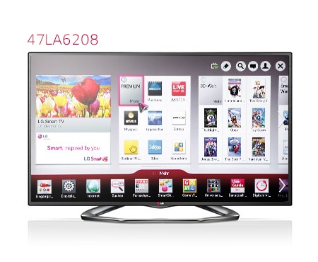 Der LG LA6208 CINEMA 3D-TV begeistert mit innovativer 3D-Technologie.