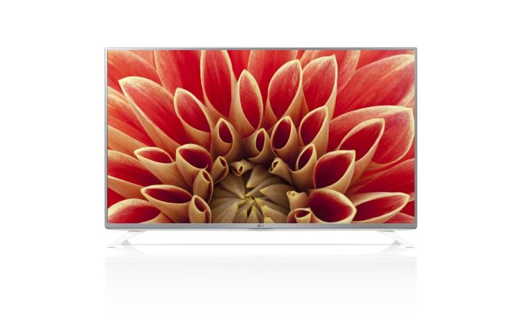 Vorderseite von Smart TV mit 123 cm (49 Zoll) Bildschirmdiagonale und webOS 49LF5909
