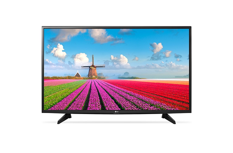 Vorderseite von 49’’ LG FULL HD TV 49LJ515V