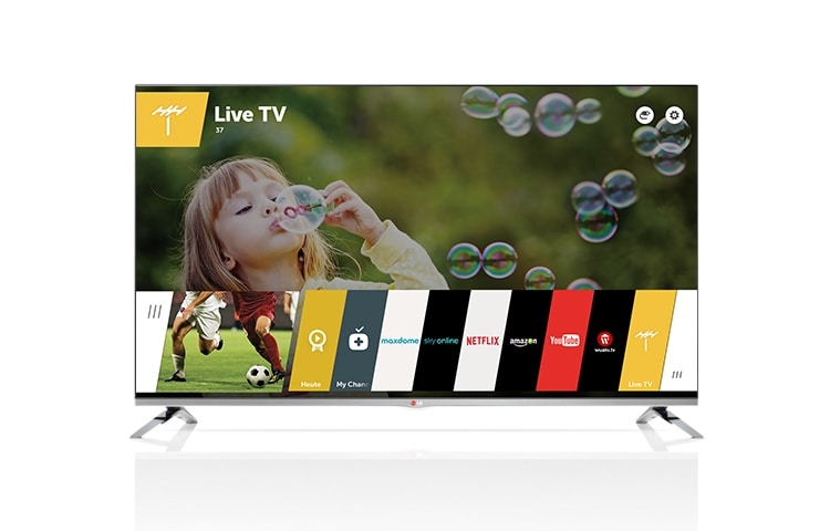 Vorderseite von CINEMA 3D Smart TV mit webOS  47LB670V