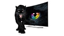 LG 4K OLED TV mit 164 cm (65 Zoll) Bildschirmdiagonale, Curved Design, CINEMA 3D-TV und Magic Remote , 65EG9609