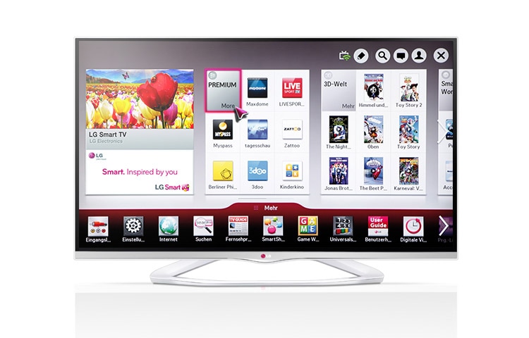 LG LA6678 CINEMA 3D-TV