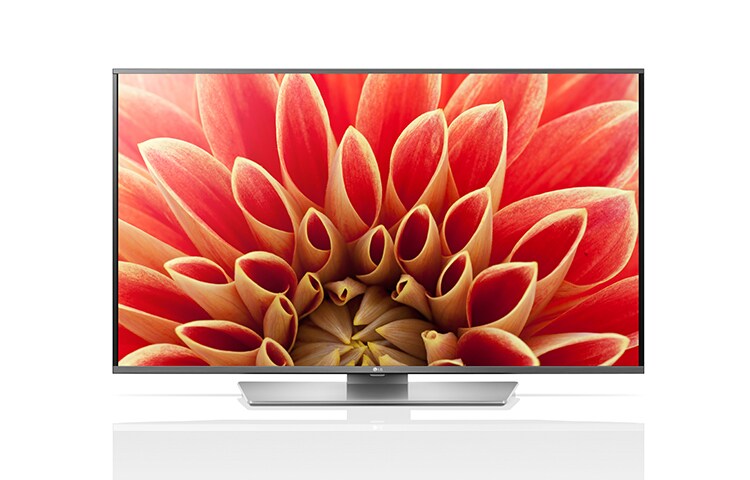 Vorderseite von Smart TV mit 100 cm (40 Zoll) Bildschirmdiagonale, webOS, Motion Eco Sensor und Full HD-Auflösung 40LF6329