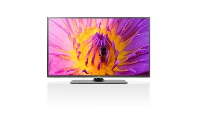 Vorderseite von Smart TV mit 139 cm (55 Zoll) Bildschirmdiagonale, IPS-Panel, webOS und Magic Remote 55LF6509