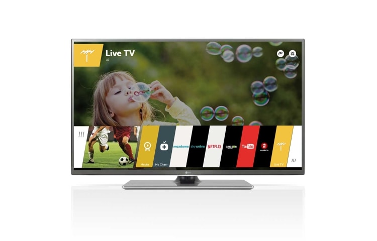 LG Smart TV mit 106 cm (42 Zoll) Bildschirmdiagonale, webOS, Cinema 3D und Full HD-Auflösung, 42LF6529