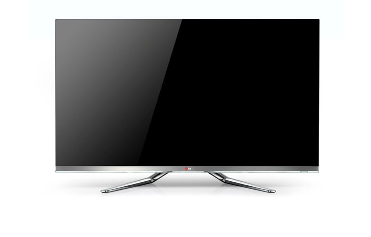 Vorderseite von CINEMA 3D LED-TV mit 140 cm (55 Zoll) Bildschirmdiagonale, exklusivem CINEMA SCREEN-Design und Smart TV 55LM860V