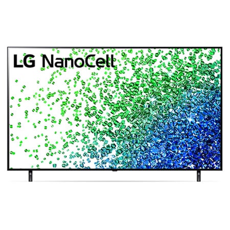 Eine Vorderansicht des LG NanoCell TV