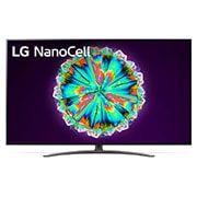 Vorderseite von 55“ LG 4K NanoCell TV 55NANO917NA