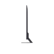 Seitenansicht des LG QNED TV, QNED85
