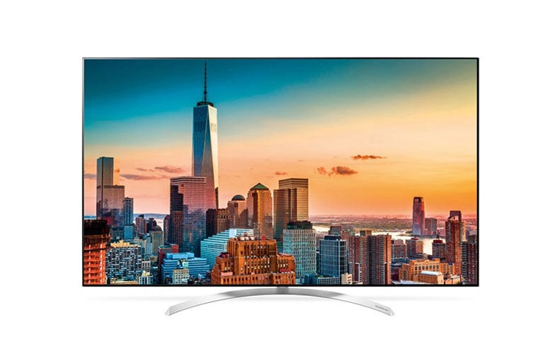 Vorderseite von 55’’ LG SUPER UHD TV  55SJ8509