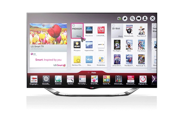 Der LG LA8609 überzeugt mit innovativer CINEMA 3D-Technologie
