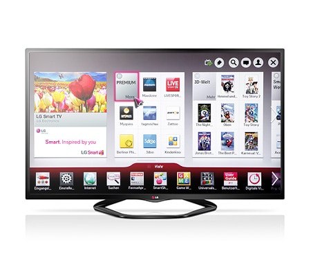 Der LG LN5758 mit Direct LED- und 100-Hz-MCI-Technologie